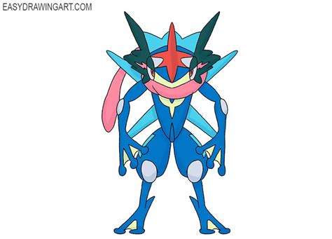 pokemon ash greninja drawing|Explore the Best Ash.